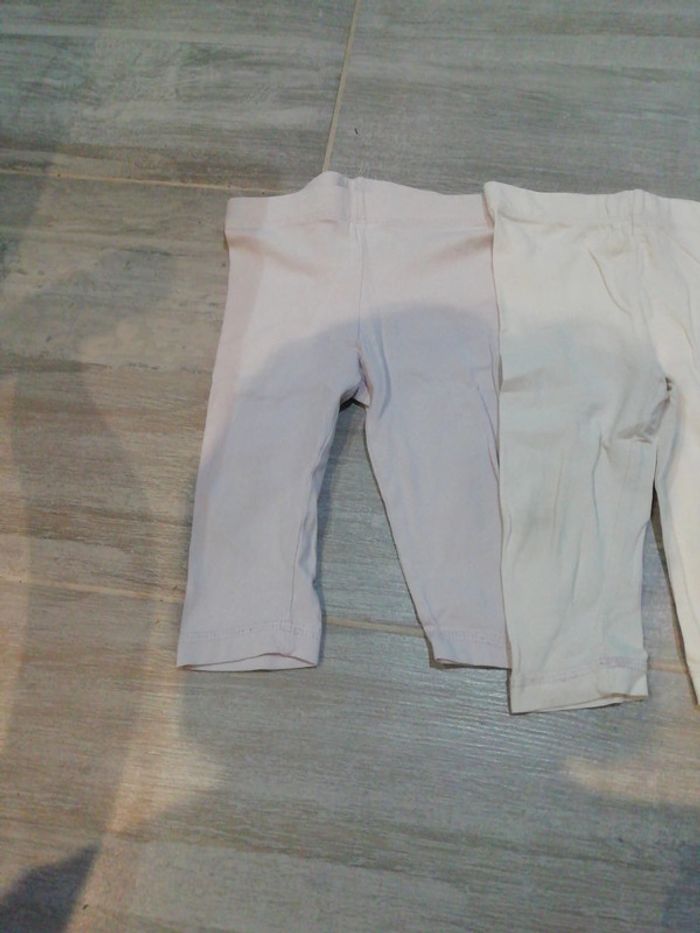 3 Leggins 12 mois fille - photo numéro 2