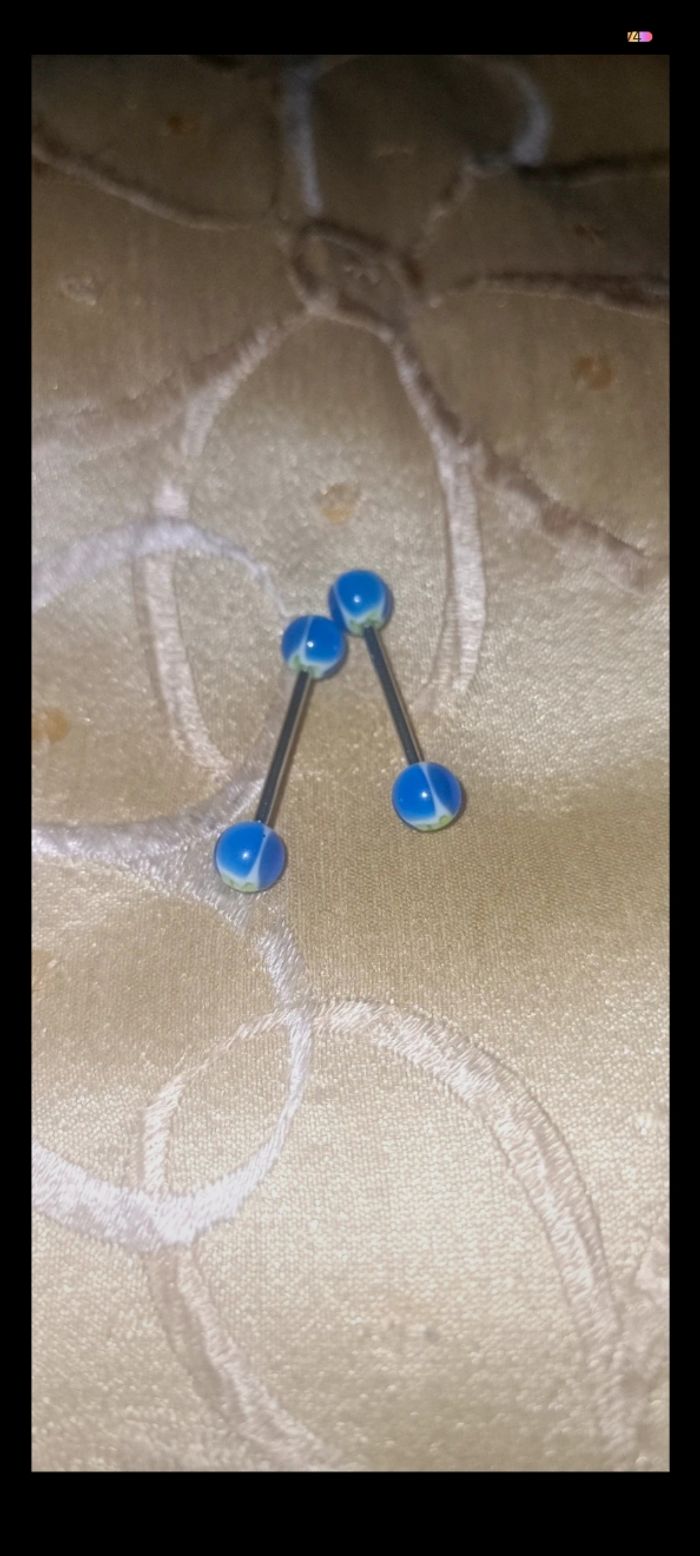 Percing langue