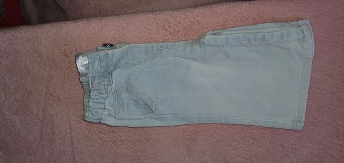 Jeans délavés bleu claire bébé garçon  3mois - photo numéro 3