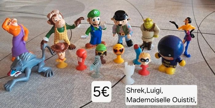 Lot figurines *personnages dessins animés Disney* - photo numéro 3