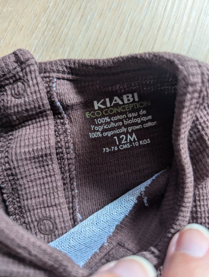 T-shirt Kiabi manches courtes 12 mois - photo numéro 2