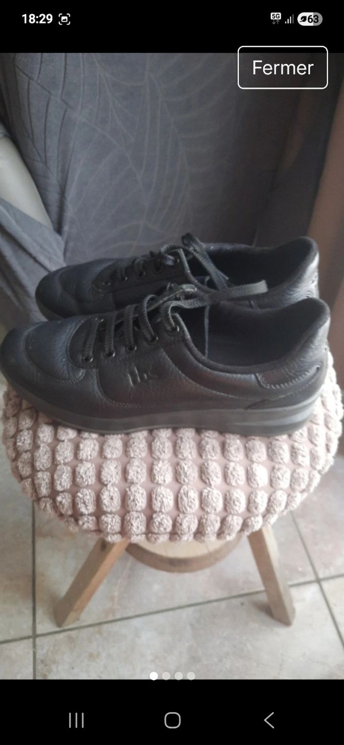 Sneakers TBS CUIR - photo numéro 2