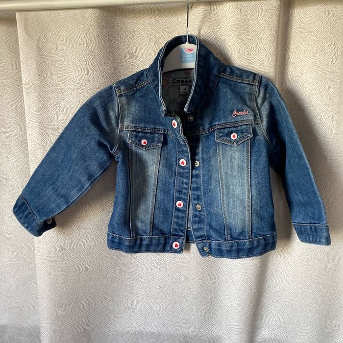 Veste en jeans coccinelles 18 mois Creeks - photo numéro 3