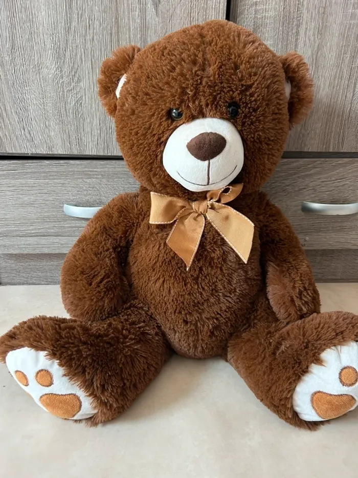 Peluche ours enfant - photo numéro 2