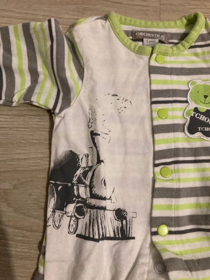 Pyjama bébé garçon taille 1 mois - photo numéro 2