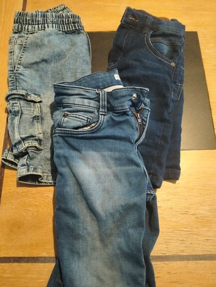 Lot short en jeans 8ans