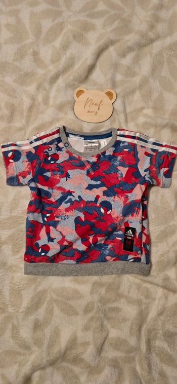 Tee shirt Adidas 6/9mois