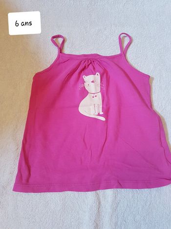 Débardeur vertbaudet 6 ans