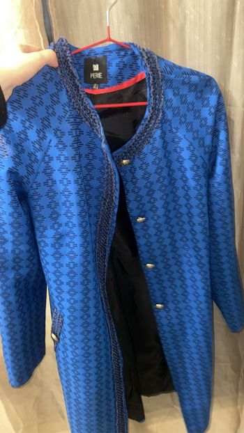 Veste bleu