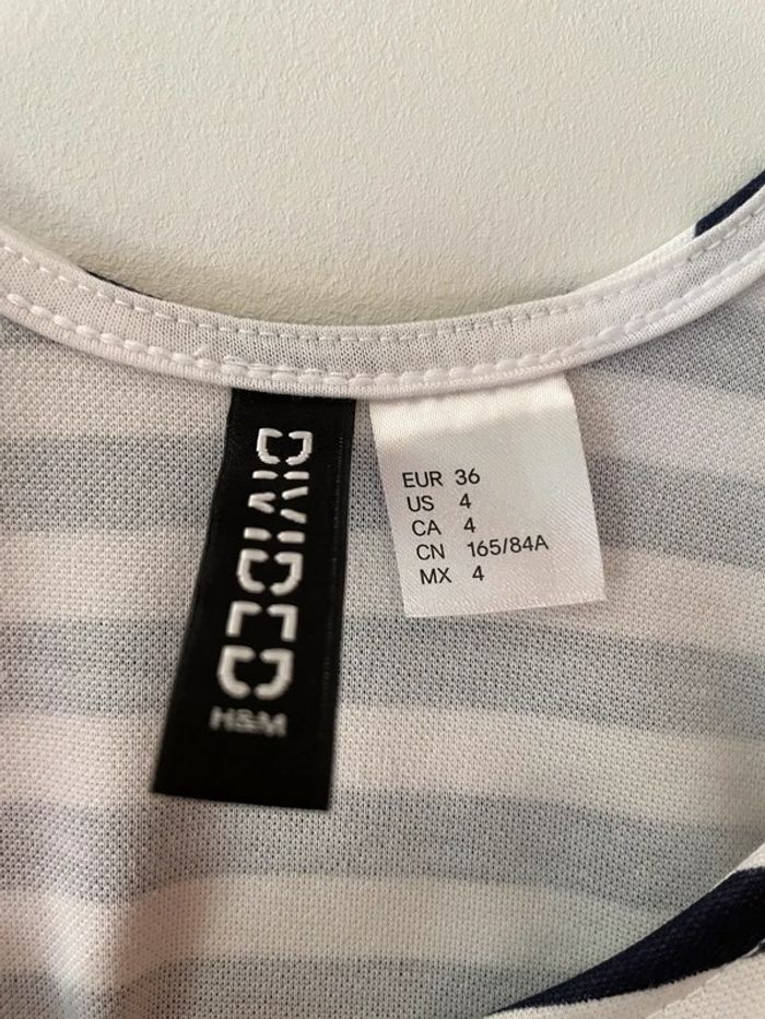 Robe patineuse rayée - photo numéro 2