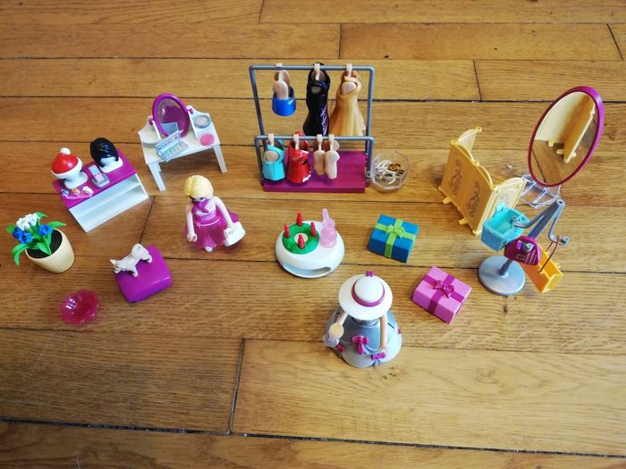 Loge d'artiste playmobil transformer votre personnage