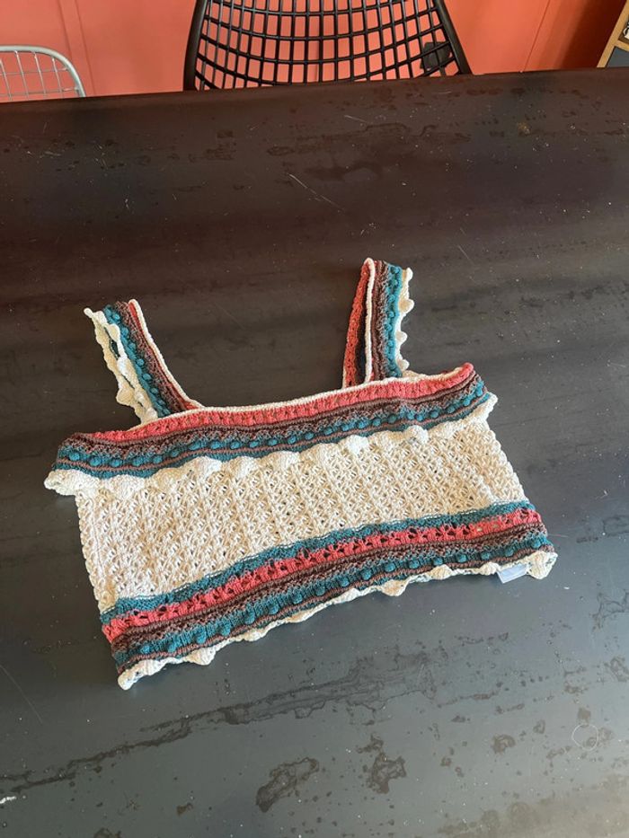 Crop top en maille