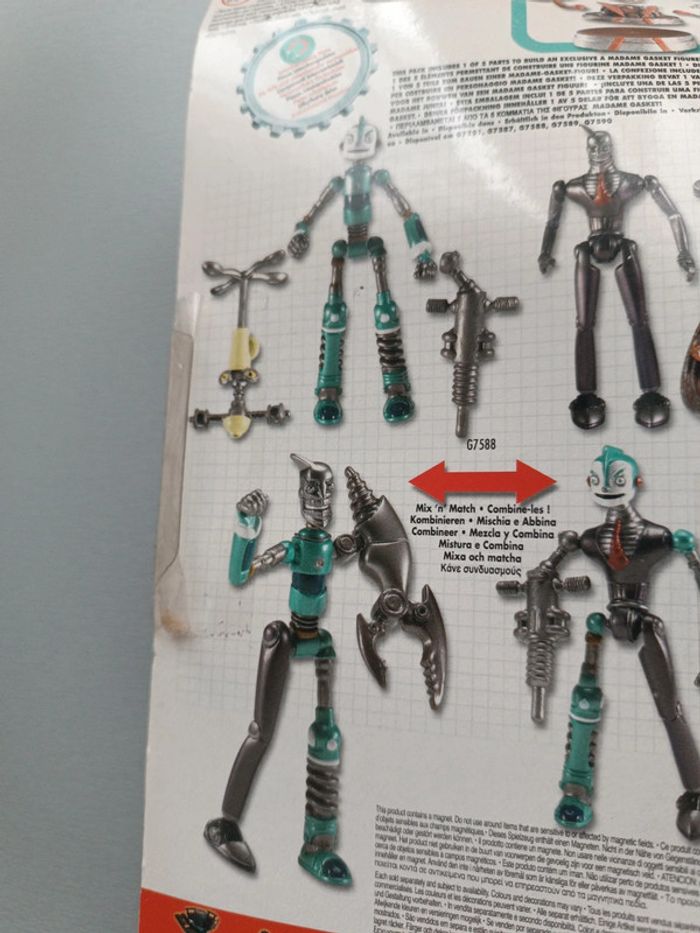 Figurines Robots Rodney et Ratchet de Mattel - photo numéro 3