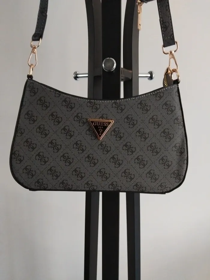 sac guess gris - photo numéro 2