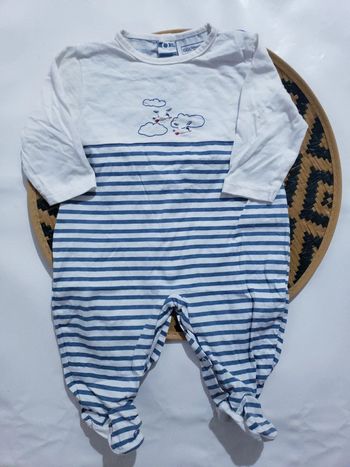 Pyjama été coton bébé garçon 6 mois Linvosges