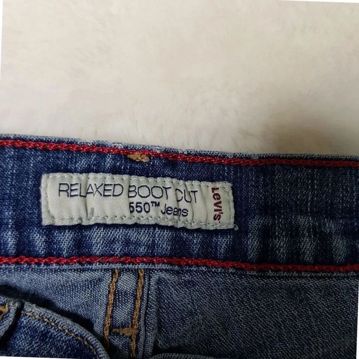 Jean Levi's 550 Relaxed Bootcut Bleu - photo numéro 9