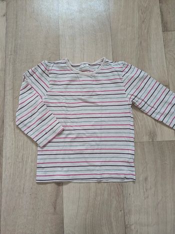 Tee-shirt manches longues rayé 3 ans