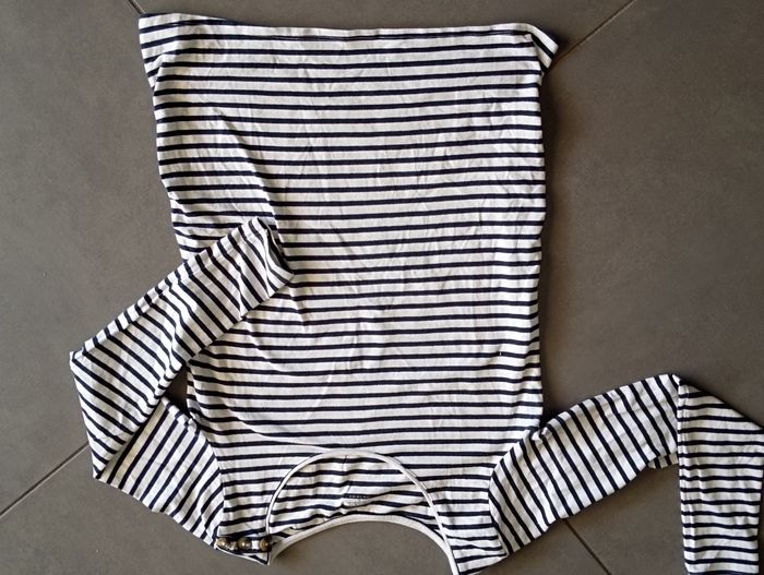 Tshirt marinière maternité taille S