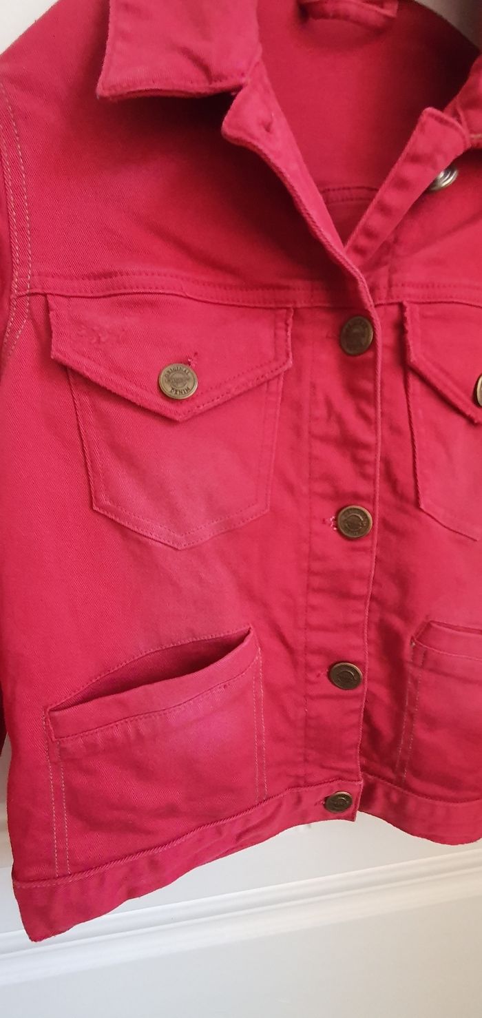 Veste en jean taille M - photo numéro 2