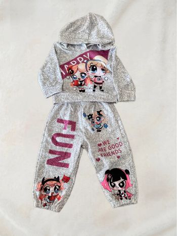🌺Ensemble type jogging avec sweat à capuche bébé🌺