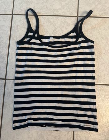 Débardeur à rayures 38/40