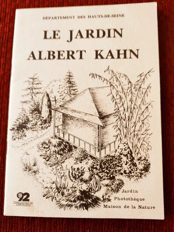 Ancien Livret - Le Jardin Albert Kahn