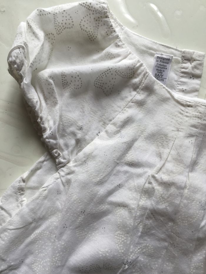 Blouse okaidi blanche 8ans - photo numéro 4