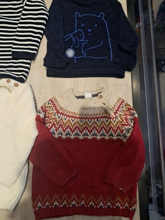 Lot de pulls et sweats neufs 36mois et 3ans - photo numéro 4