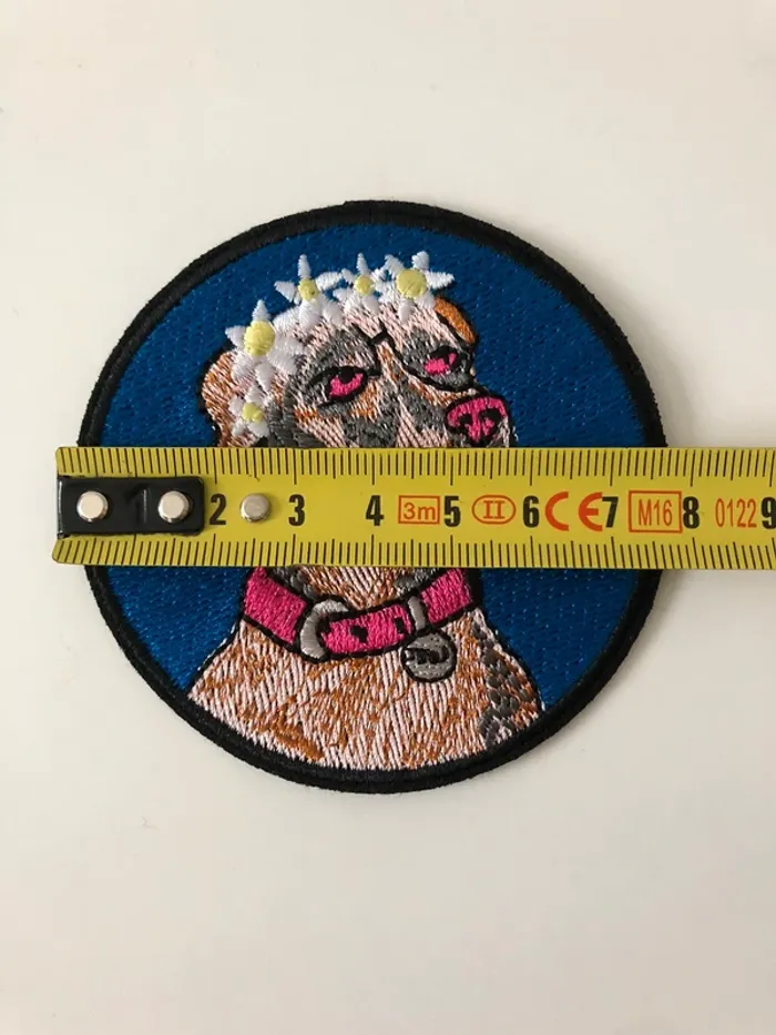 Écusson patch brodé chien - photo numéro 2