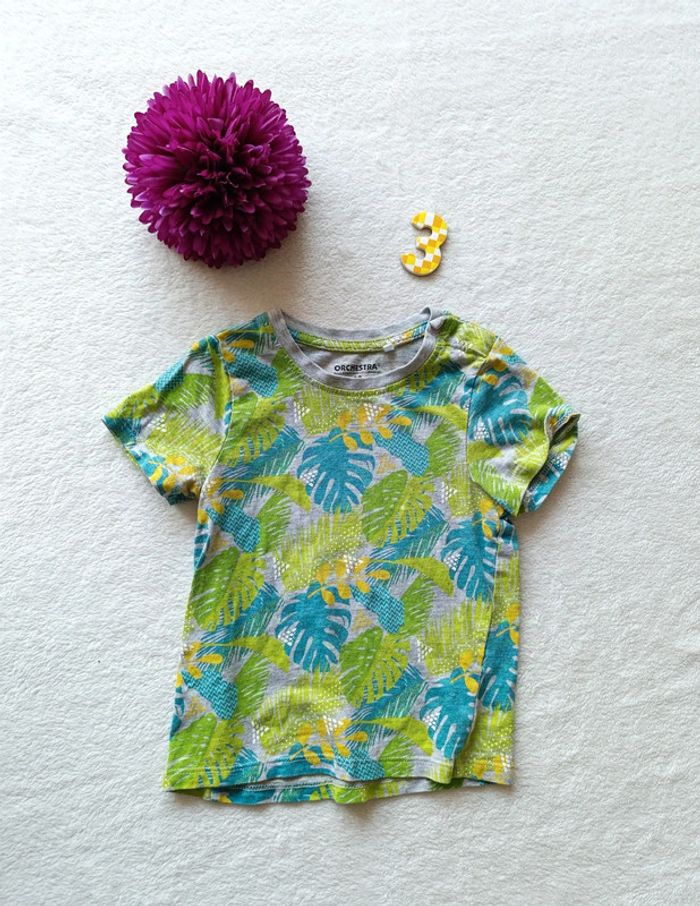 T-shirt tropical 3ans