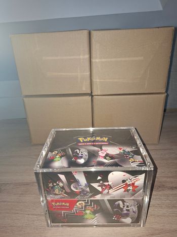 Lot de 4 acryliques display mini tin ×8 Pokémon aimants puissant épaisse