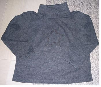 sous-pull tape à l'oeil gris chiné 3 ans parfait état