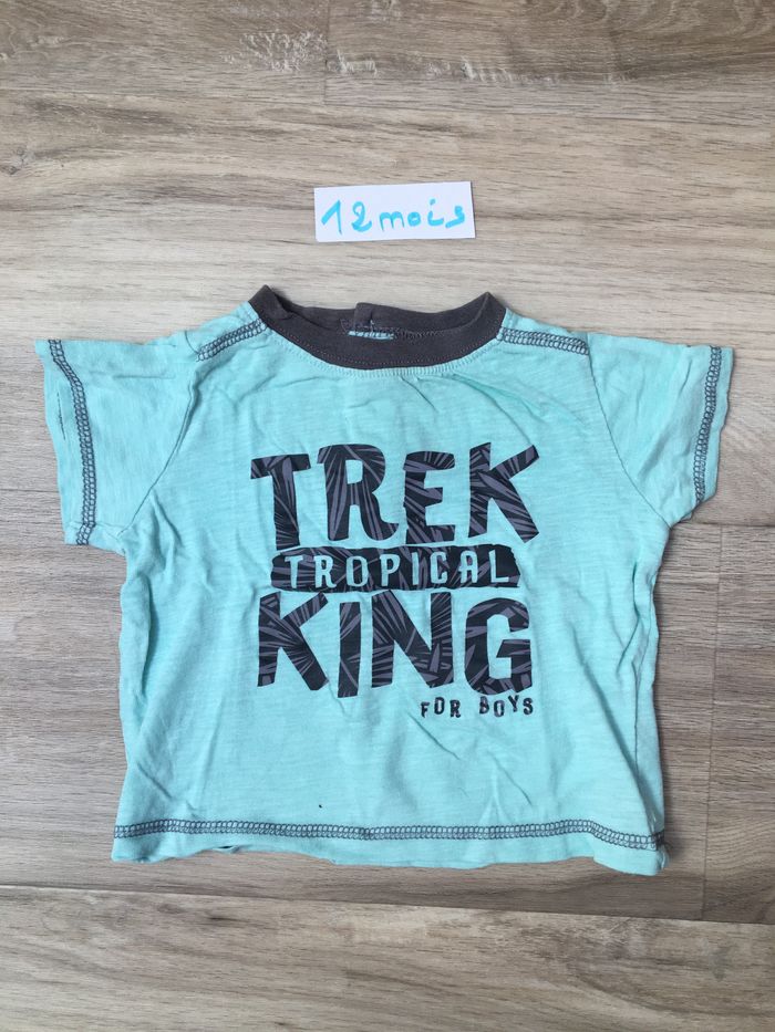 Ensemble t shirt short 12 mois - photo numéro 2