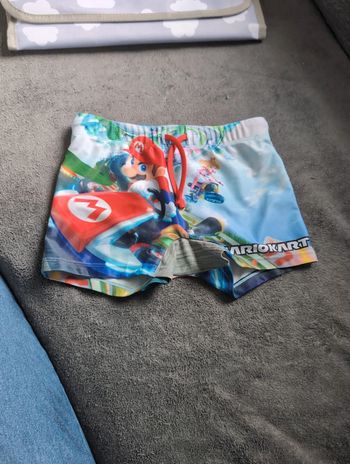 Maillot de bain Mario garçon 5/6 ans