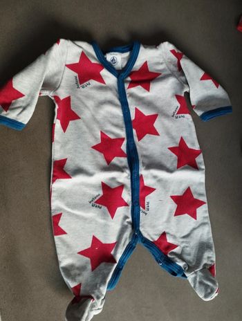 Pyjama fin petit bateau 1 mois