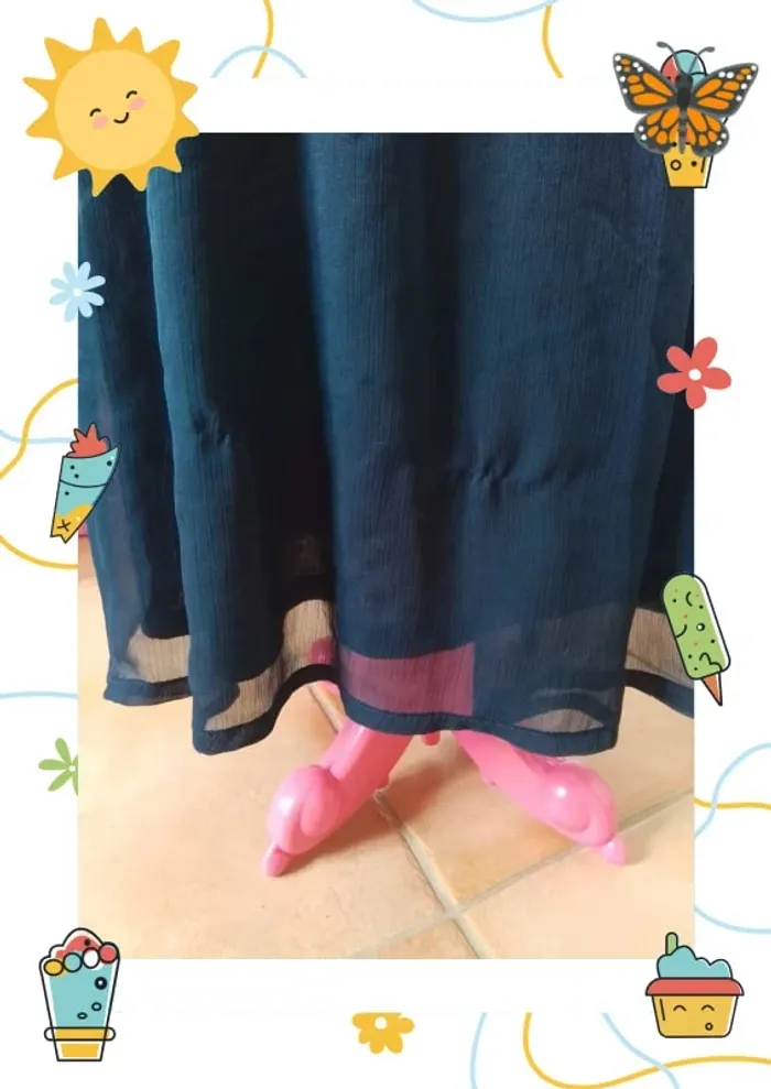 Robe voile et dentelle - photo numéro 6