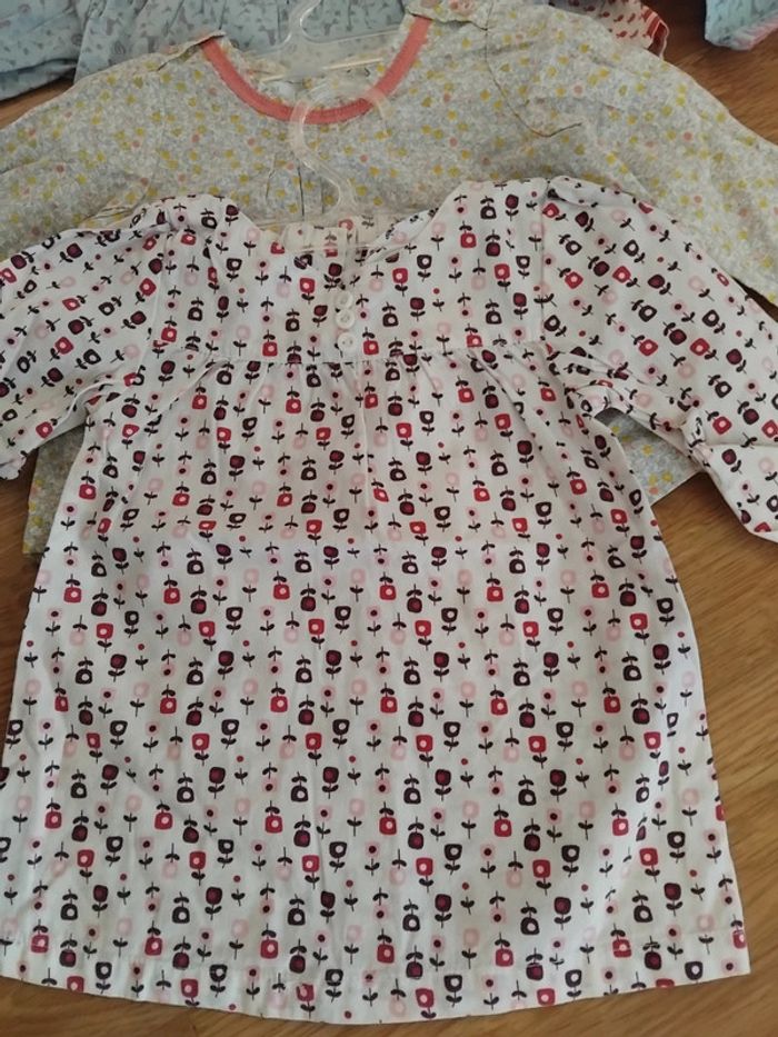 Tunique chemise fille 6mois - photo numéro 9