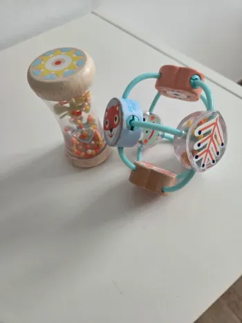 Lot jeux bois
