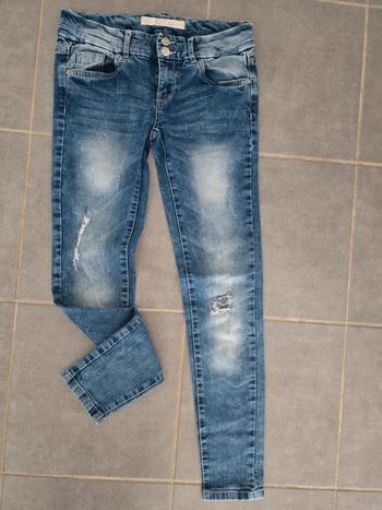Jean skinny bleu