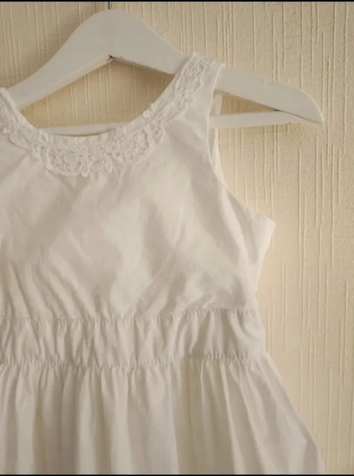 Robe blanche de baptême / mariage / cérémonie Sergent Major 3 ans - photo numéro 5