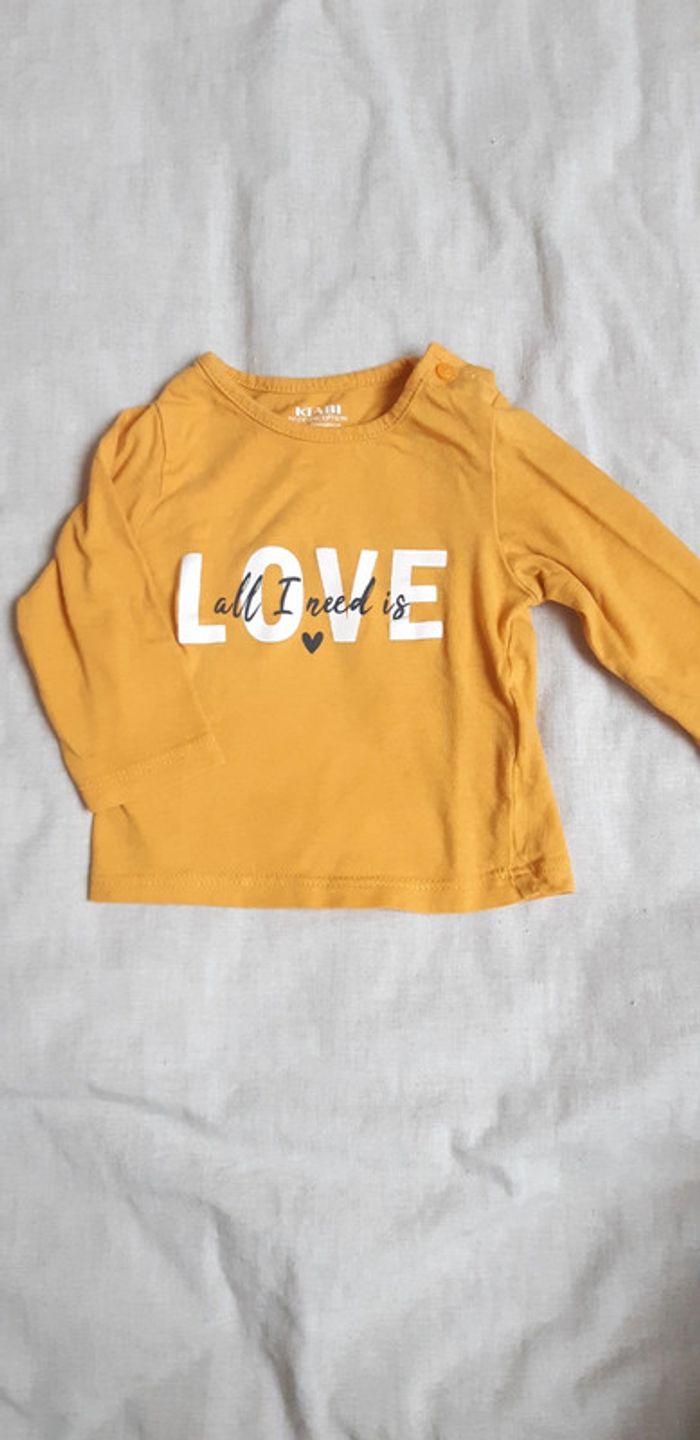 T-shirts bébé fille 3 mois