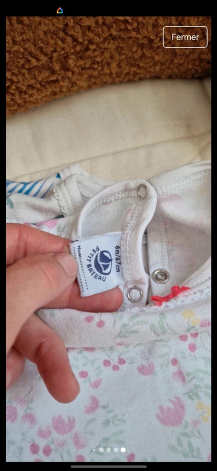 2 pyjamas petit bateau - photo numéro 8