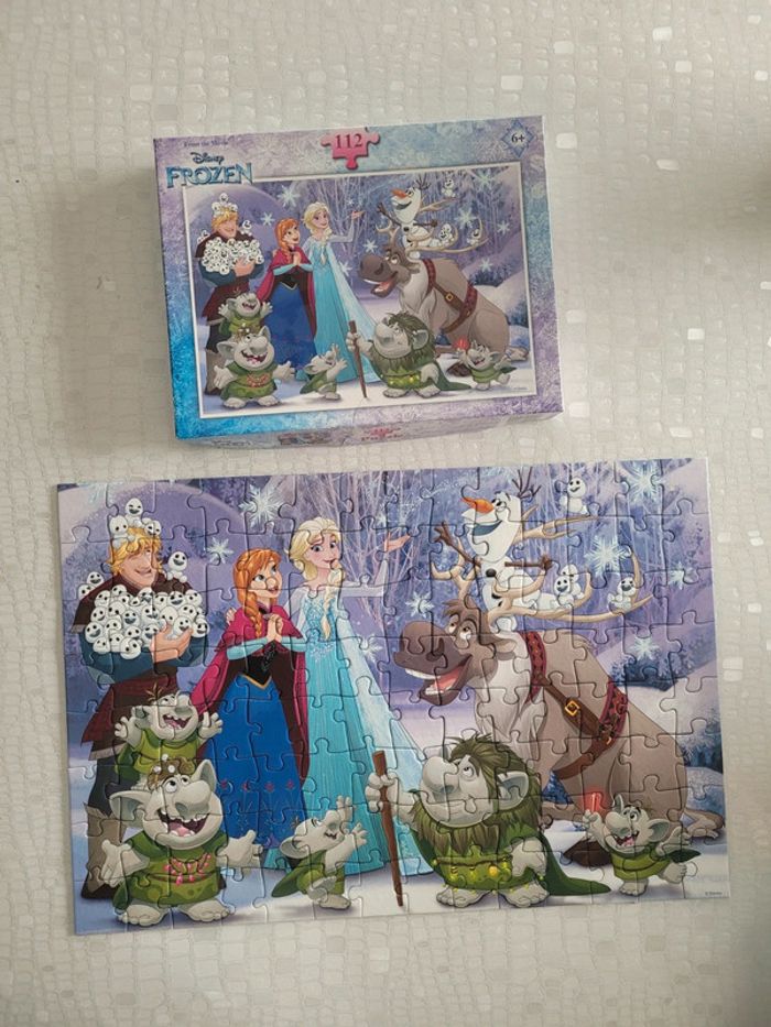 Puzzle La reine des Neiges