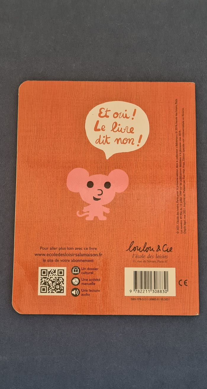 Le livre qui dit non - Ramadier et Bourgeau Bon état - photo numéro 6