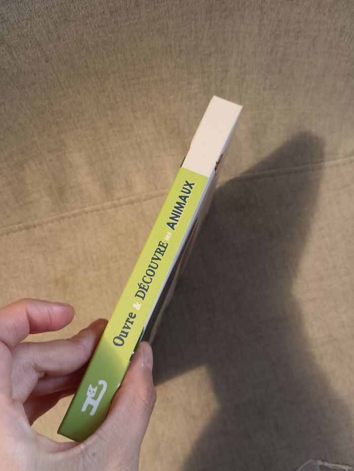 Livre bébé avec flaps a ouvrir ouvre et découvre les animaux neuf - photo numéro 2