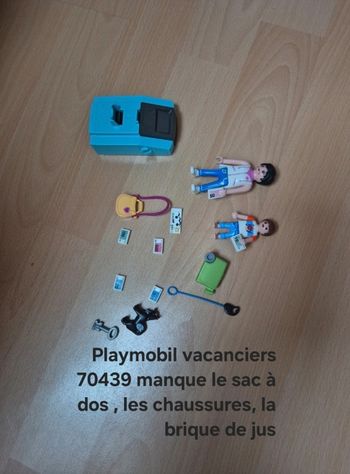 Vacanciers playmobil 70439
