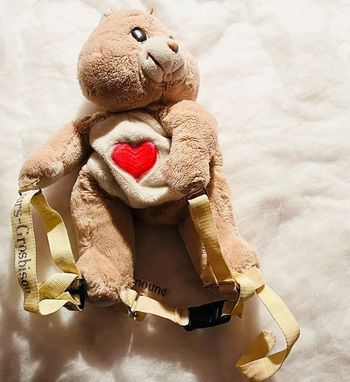 Peluche sac a Bisounours