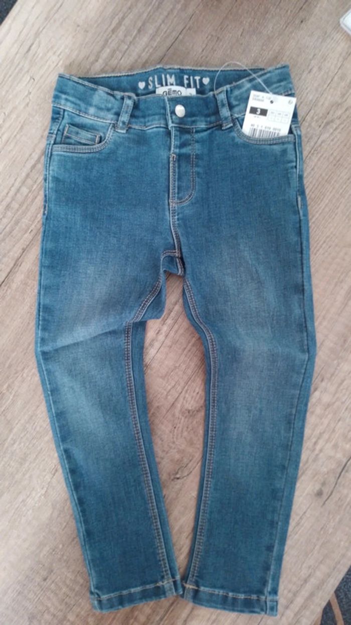 Jean fille slim fit 3 ans 🌺