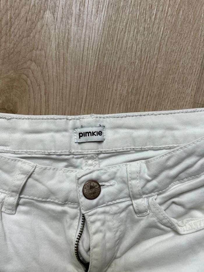 Jean slim blanc pimkie taille 36 - photo numéro 2