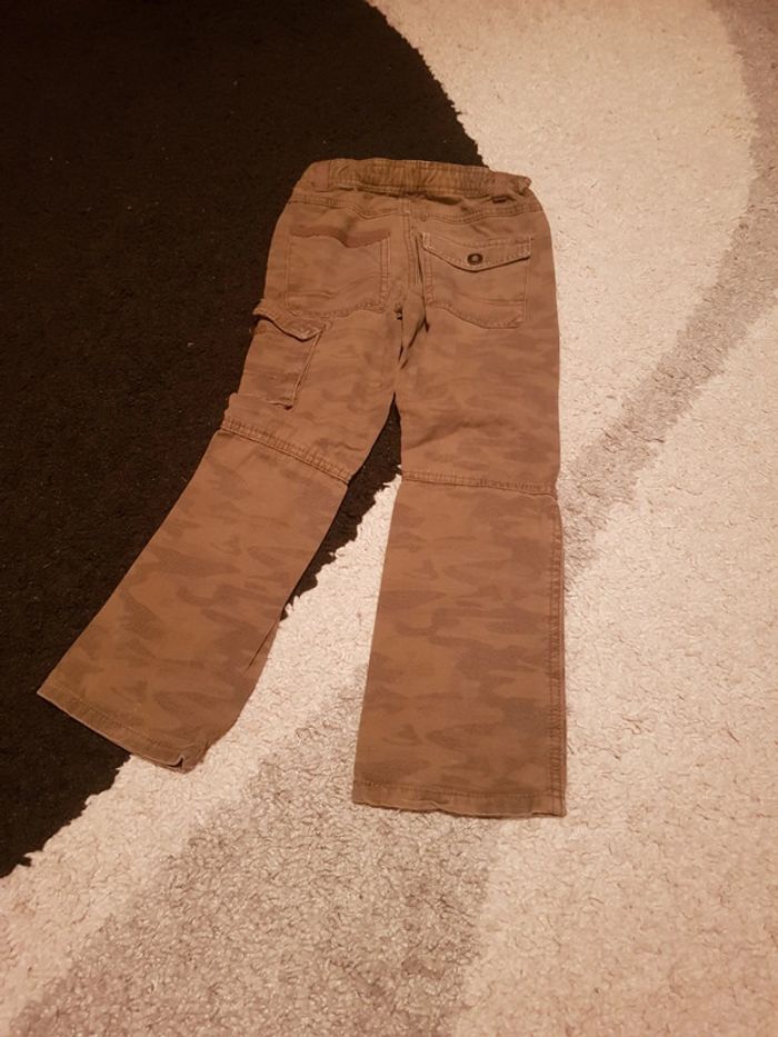 Pantalon garçon effet treillis 7 ans - photo numéro 4